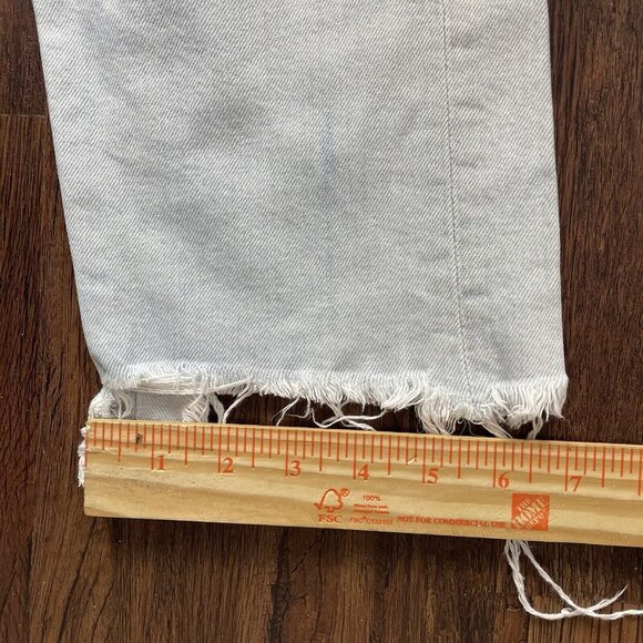 Mother Superior The Huffy Flood Chew Jeans Womens 25 Blue Really Hella Hot Denim - Picture 11 of 12